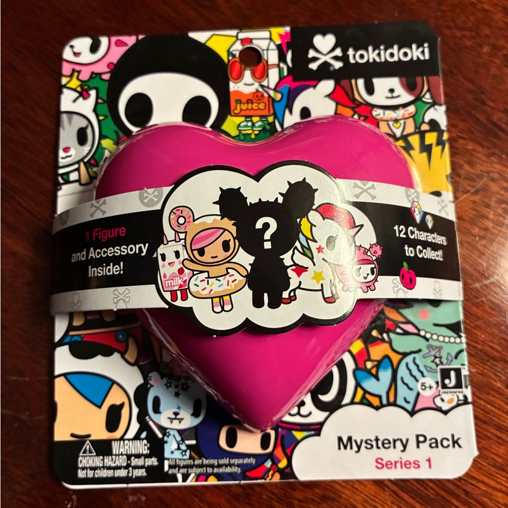 Tokidoki Pink Heart Series 1 Mystery Pack-brand new & unopened